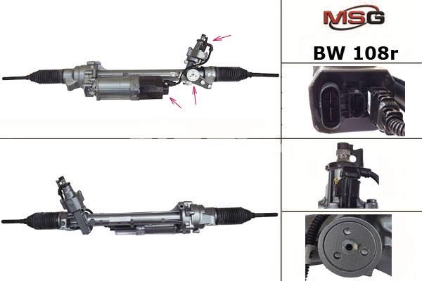 32106874314 BMW cremalheira da direção