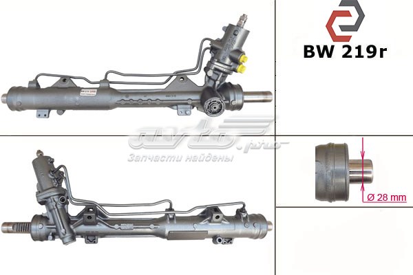 676560507 BMW cremalheira da direção