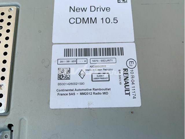 Магнитола (радио AM/FM) Renault (RVI) 281156185R цена, от 63.35 USD