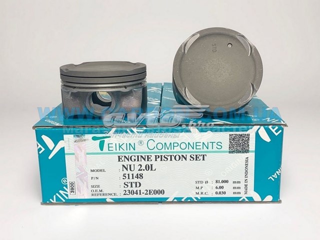 51148-STD Teikin pistão (kit para um motor, STD)