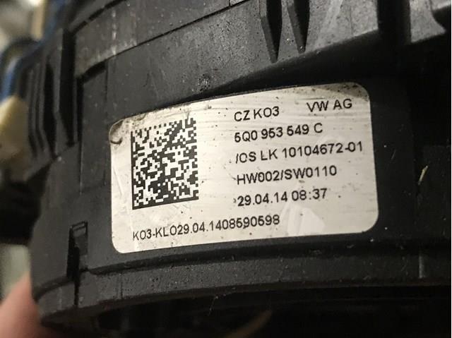 Кільце рульового Airbag 5Q0953549C VAG