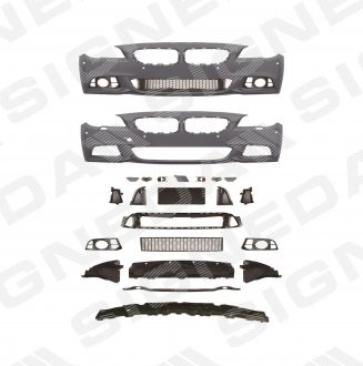Бампер передний Signeda PBM04071SET
