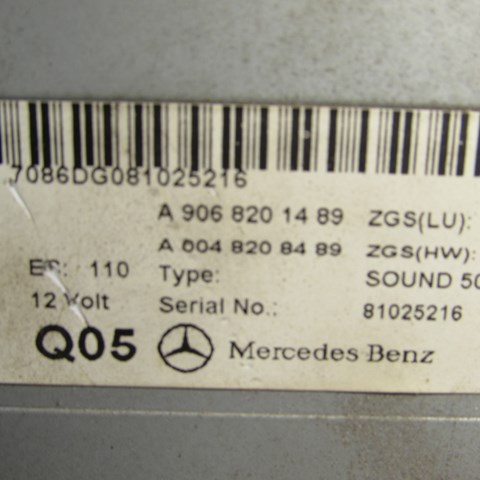 A9068201489 Mercedes 