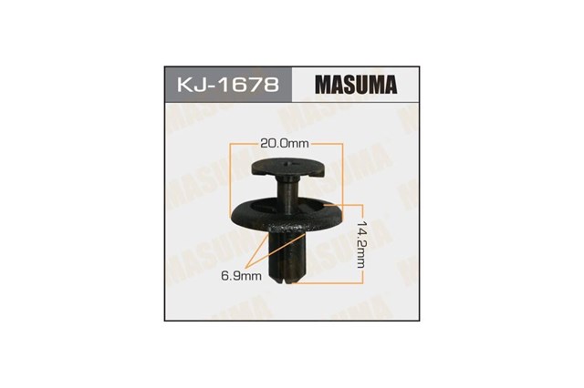 Купить KJ1678 Masuma Пистон крепления подкрылок