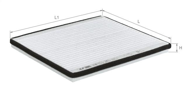 Фильтр воздушный отопителя Alpha Filter AF5126 цена, от 2.42 USD