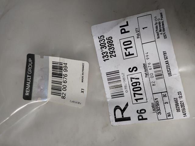 Moldura de parabrisas 8200676994 RENAULT