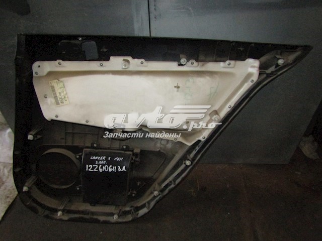 Guarnecido de puerta trasera izquierda 7222A433XG MITSUBISHI