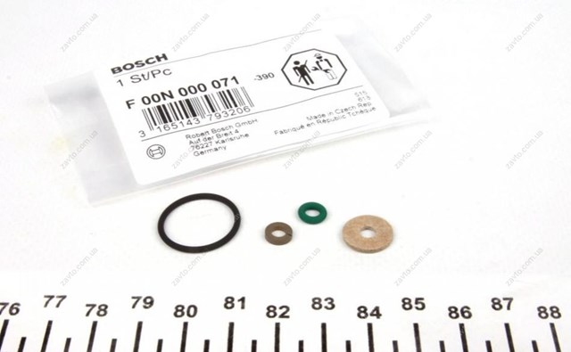 Kit de reparación del regulador de presión de combustible F00N000071 BOSCH