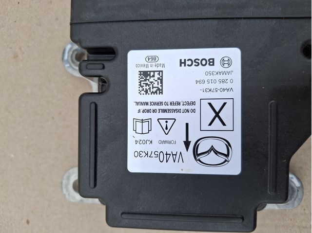 VA4057K30 Mazda Блок управления airbag