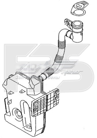 Бачок склоомивача FP6407100 FPS