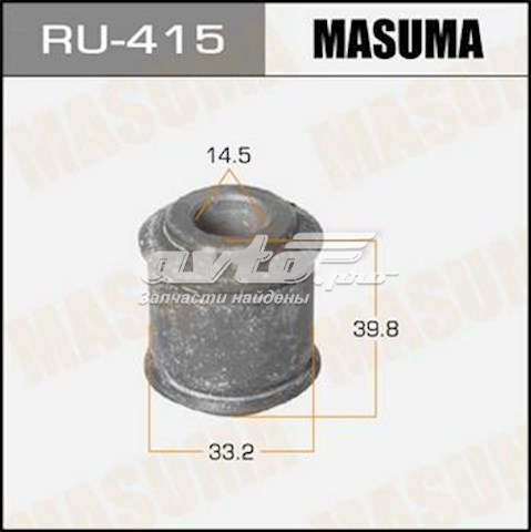 Сайлентблок задней поперечной тяги Masuma RU415 цена, от 5.89 USD