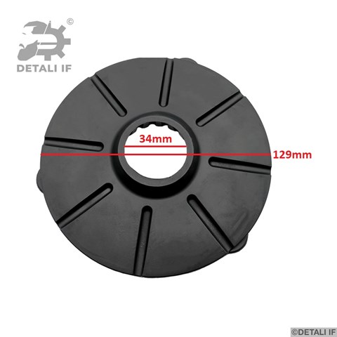 Проставка (резиновое кольцо) пружины задней нижняя DF11519 Detali IF