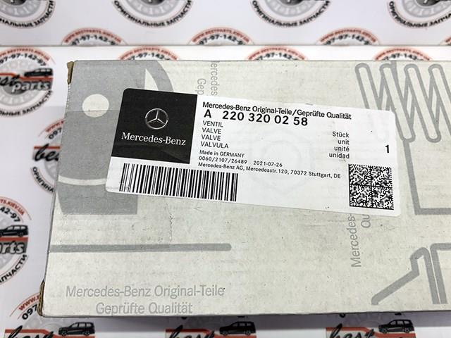 Блок шинних кранів A2203200258 MERCEDES