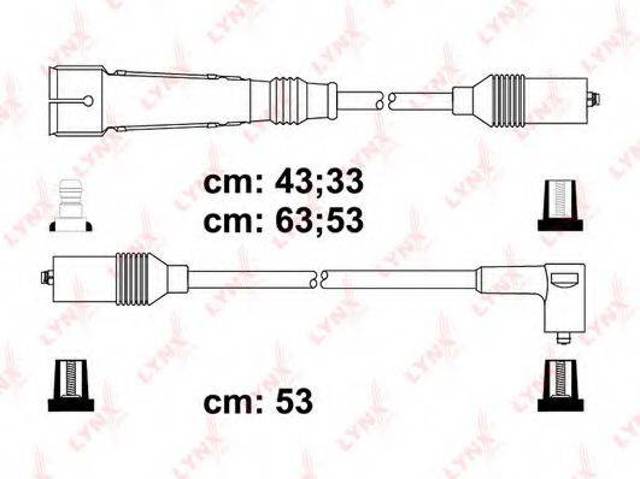 T731B Tesla Провода высоковольтные