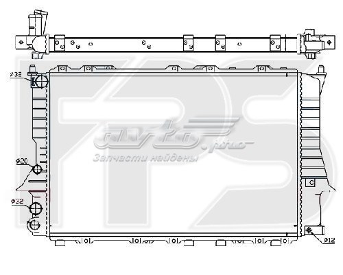 Підвіска радіатора FP12A412 FPS