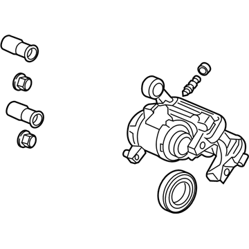 43019TXMA02 Honda Тормозной суппорт задний левый