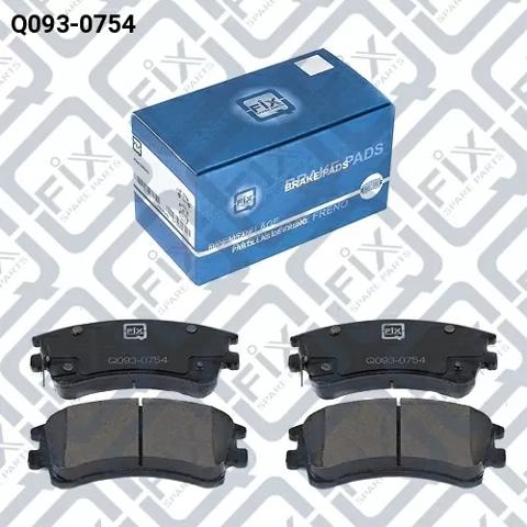 Тормозные колодки Q-fix Q0930754