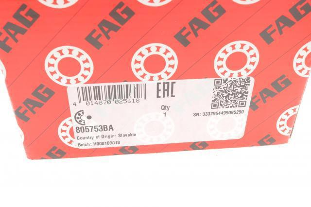 Ступицы передних колес FAG 805753BA цена, от 64.17 USD
