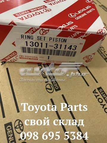 1301131143 Toyota kit de anéis de pistão de motor, std.