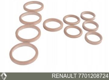 Anillo de sellado de tubería de aire acondicionado 7701208724 RENAULT