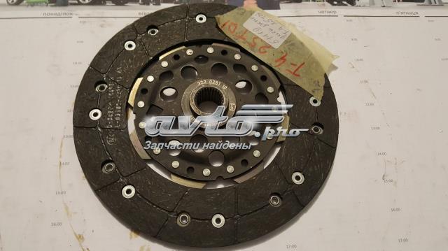 Disco de embrague 322028110 LUK