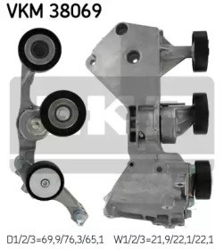 Натяжна планка поліклинового ременя VKM38069 SKF