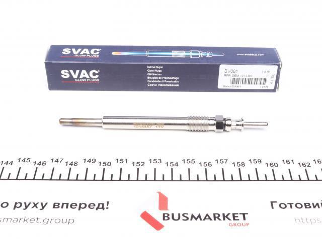 SV081 Svac Пружина подвески задняя