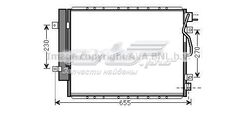Трубопроводи і радіатор кондиціонера KA5123D AVA
