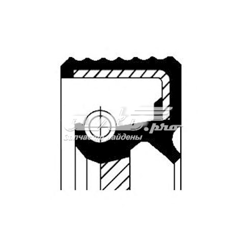 19036652 CORTECO Retén de árbol de levas original y equivalente