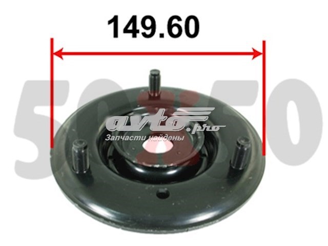Опора стойки амортизатора переднего Tenacity ASMNI1043 цена, от 12.50 USD