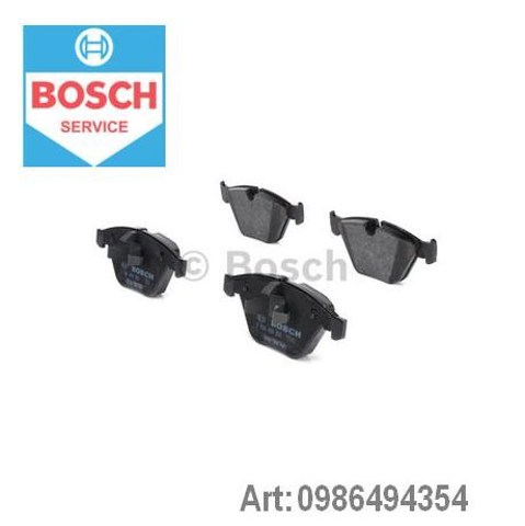986494354 Bosch sapatas do freio dianteiras de disco