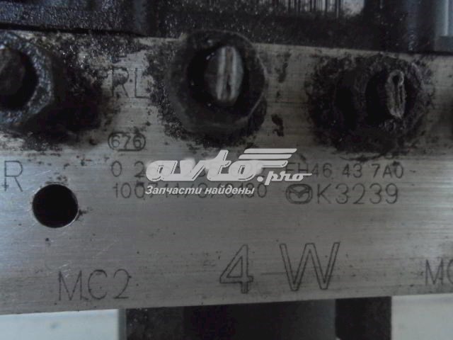 Unidade hidráulico de controlo ABS EH46437A0 Mazda