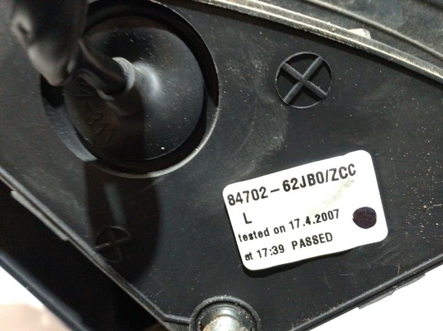 Купить 8470262JB0 Suzuki Наружное зеркало левое