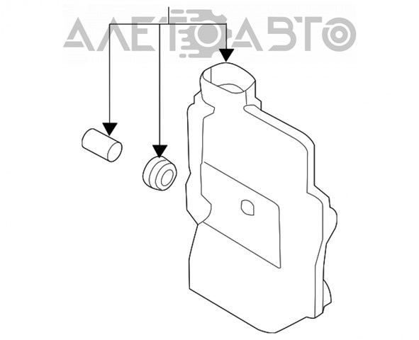 Резонатор 165854BA1A NISSAN