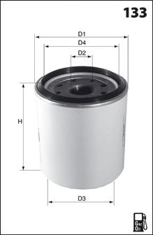 Фильтр тонкой очистки топлива Mecafilter ELG5569 цена, от 32.76 USD
