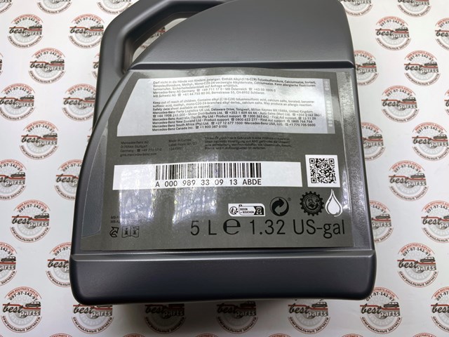 Aceite motor 000989330913 MERCEDES