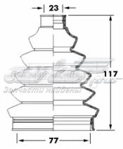 Пыльник ШРУСа наружный BCB6068 Borg&beck