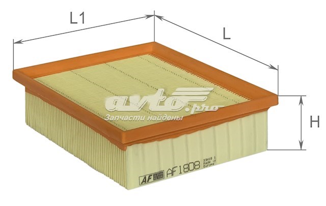 Купить AF1808 Alpha Filter Автомобильный фильтр воздуха