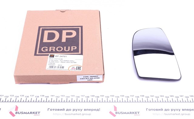 Купить BP24701 DP Group Стекло зеркала заднего вида, левого
