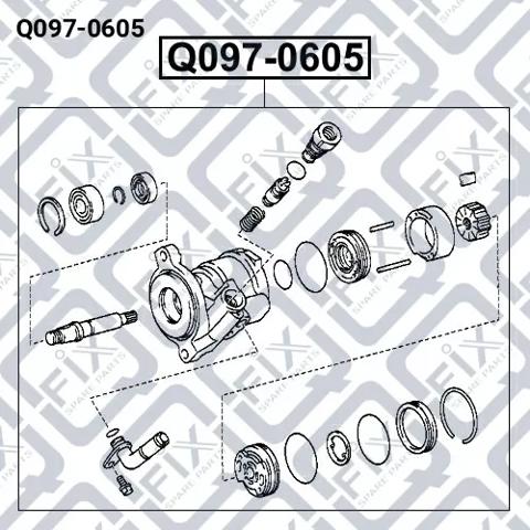 Купить TY9042 AGR Насос рулевого управления