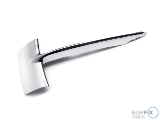 51117325396 BMW Молдинг решетки бампера переднего правый