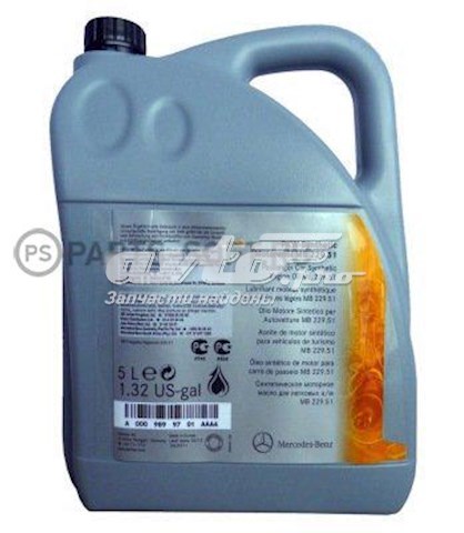 Масло моторное Mercedes A000989760213BLER