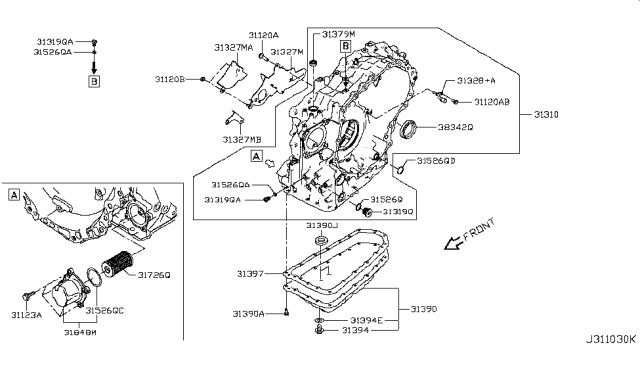  315261XF0A Nissan