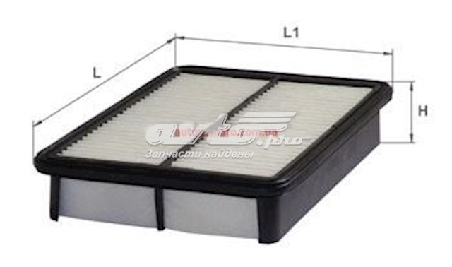 Купить AF1796 Alpha Filter Автомобильный фильтр воздуха