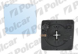 5014556E Polcar elemento espelhado do espelho de retrovisão direito