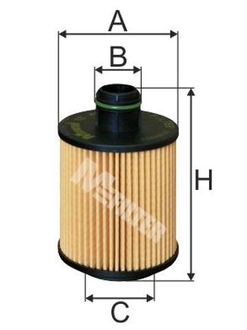 Фільтр масляний ДВЗ TE4011 MFILTER