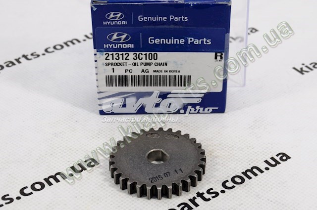 Rueda dentada, bomba de aceite 213123C100 HYUNDAI