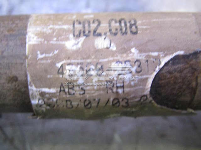 Привод правый Hyundai/Kia 4950025312