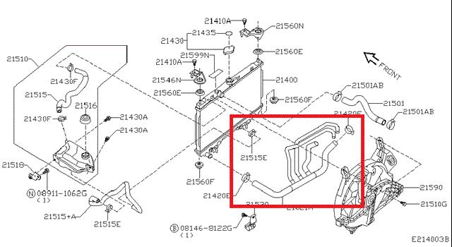  21021AW301 Nissan