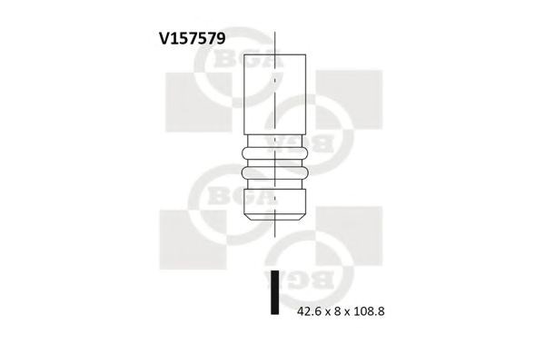 Впускной клапан V157579 BGA